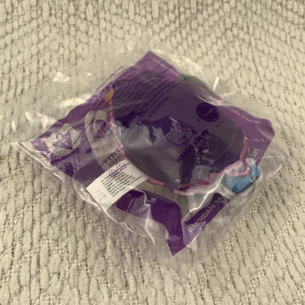 McDonald's Promo Sanrio Hello Kitty And Friends X Yugioh Dark Magician Plush NEW - Picture 10 of 13